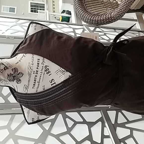 H&M Halter Linen Faux wrap Dress - Picture 1 of 6